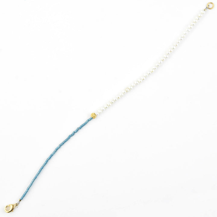 Cloud Bracelet with Pearls - Goldmakers Fine Jewelry