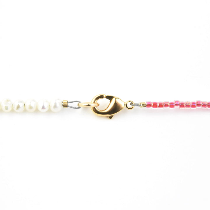 Sunset Cloud Necklace with Pearls - Goldmakers Fine Jewelry