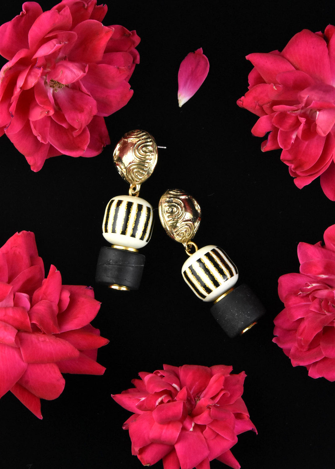 Column Earrings - Goldmakers Fine Jewelry