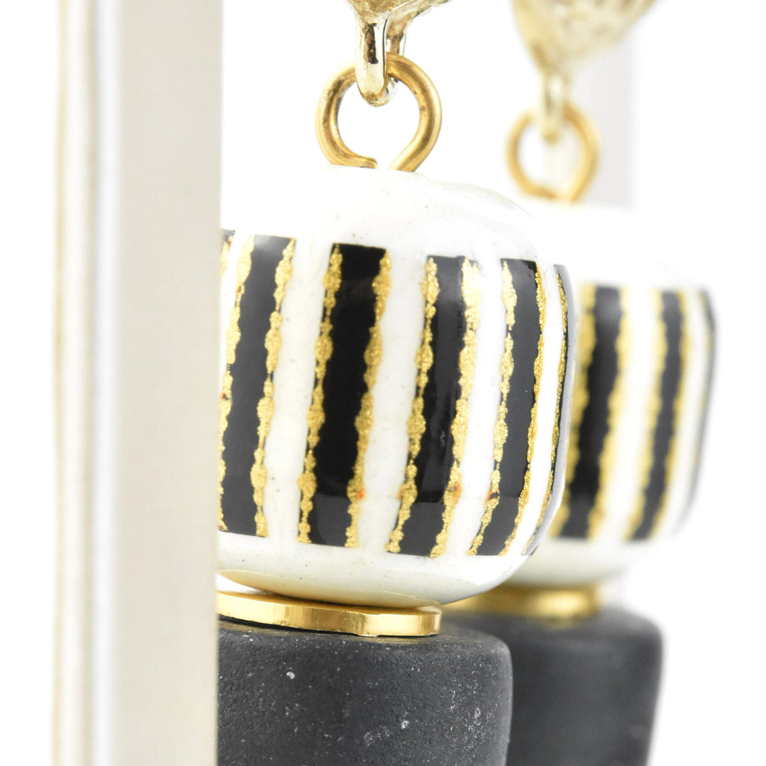 Column Earrings - Goldmakers Fine Jewelry