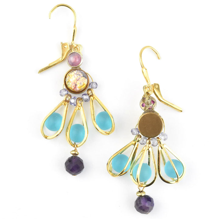 Confetti Drops with Amethyst