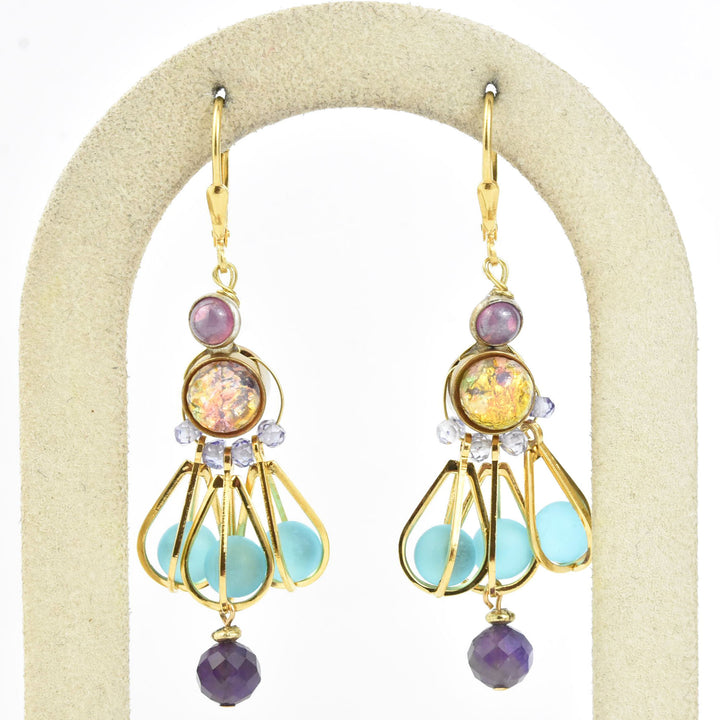Confetti Drops with Amethyst