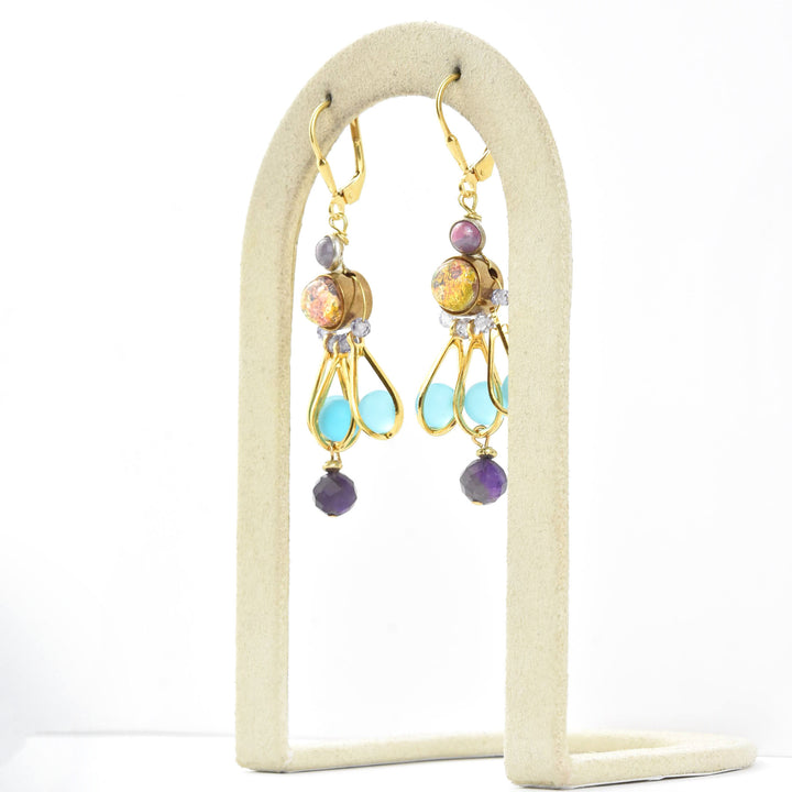 Confetti Drops with Amethyst