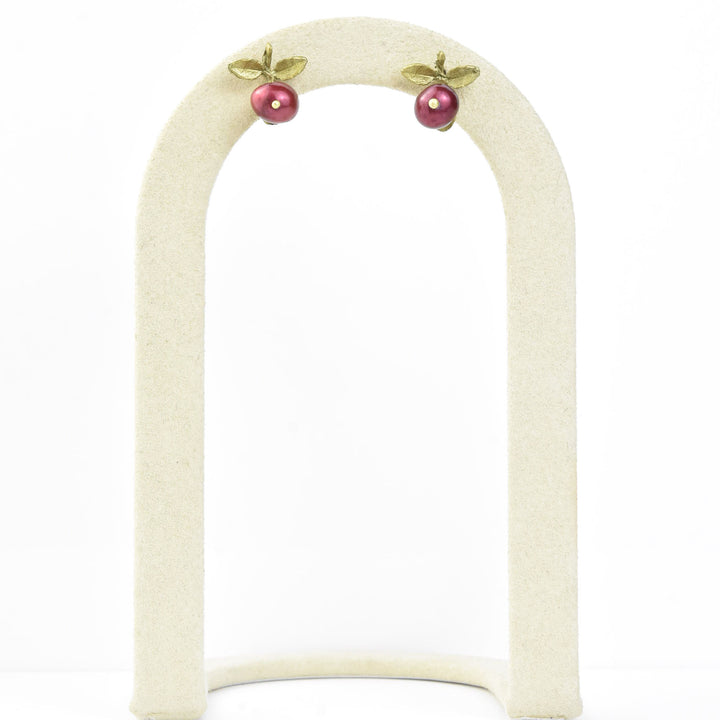 Cranberry Studs