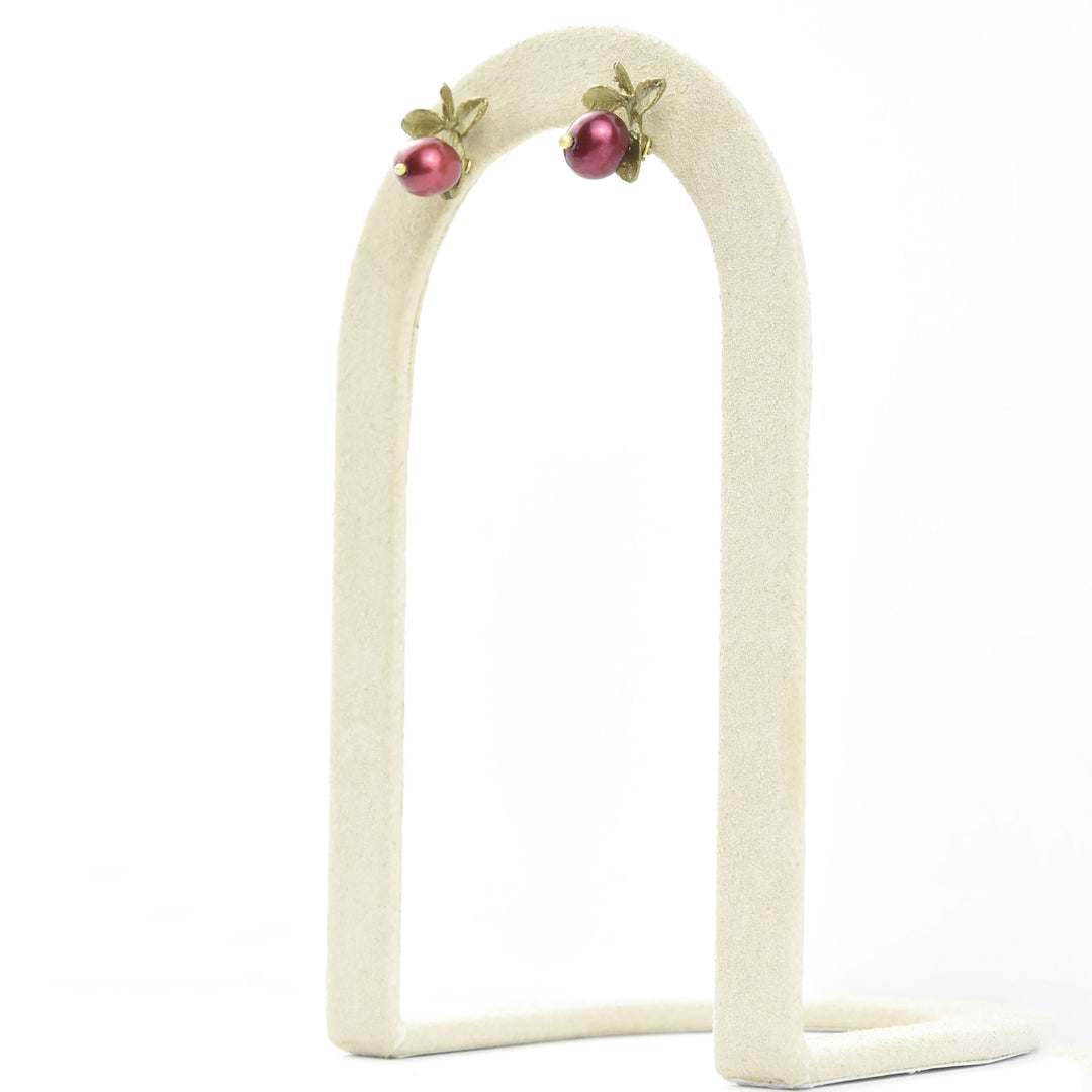 Cranberry Studs