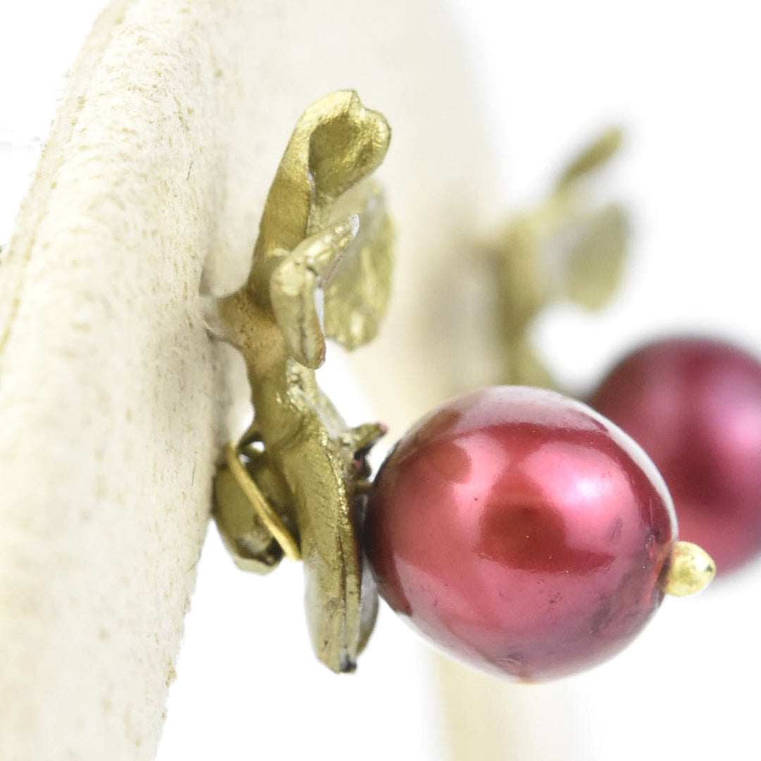 Cranberry Studs