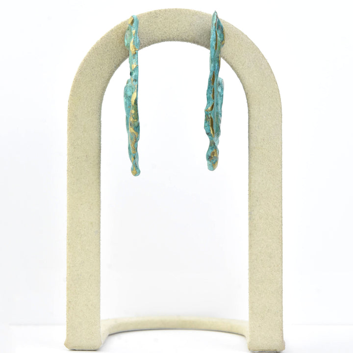 Crater Hoop Studs