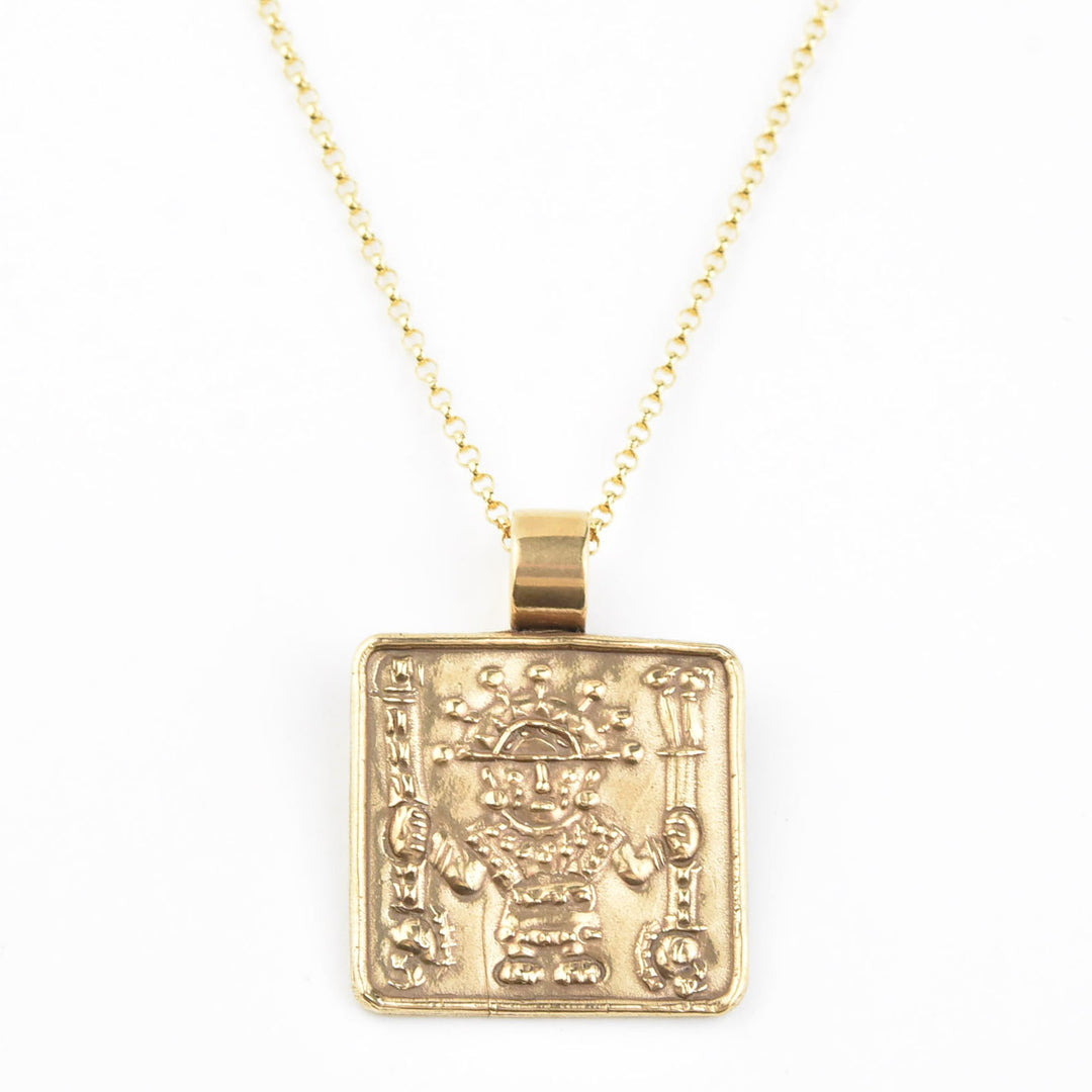 Viracocha Necklace- Inca God of the Universe, Sun & Stars