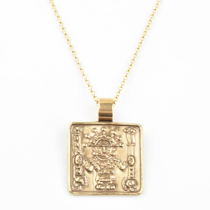 Viracocha Necklace- Inca God of the Universe, Sun & Stars