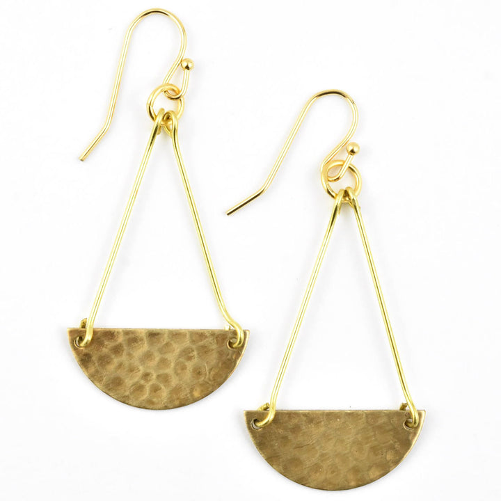 Crescent Drop Earrings