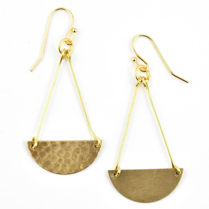 Crescent Drop Earrings