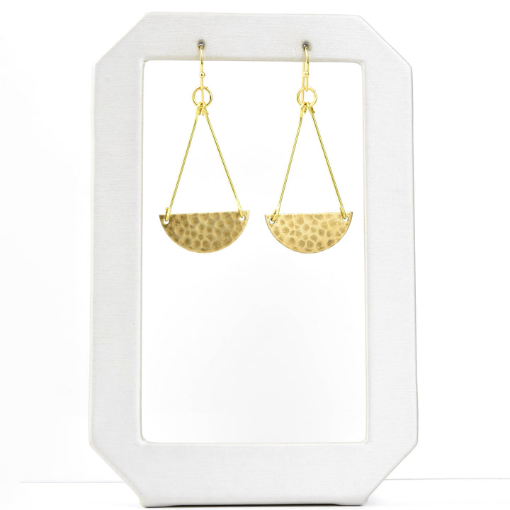 Crescent Drop Earrings