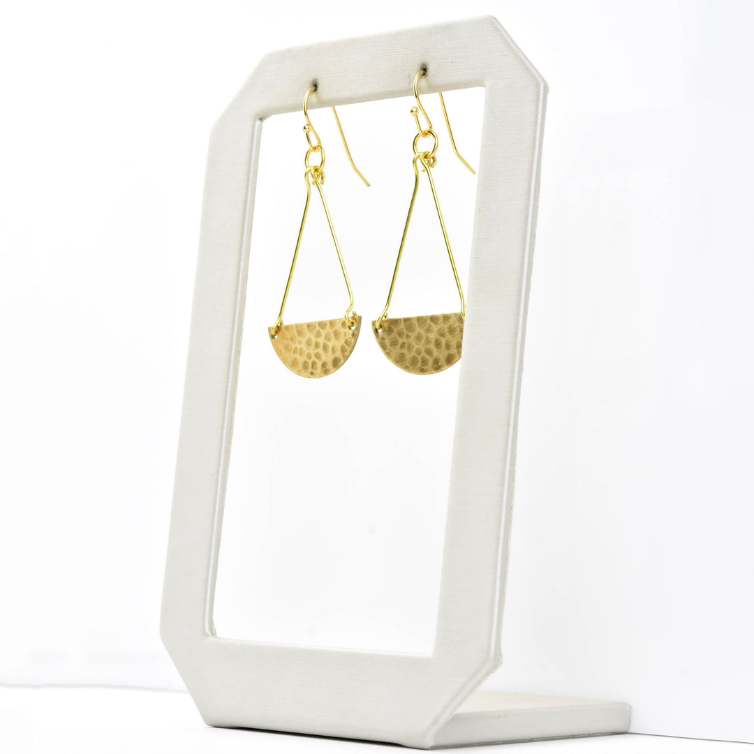 Crescent Drop Earrings