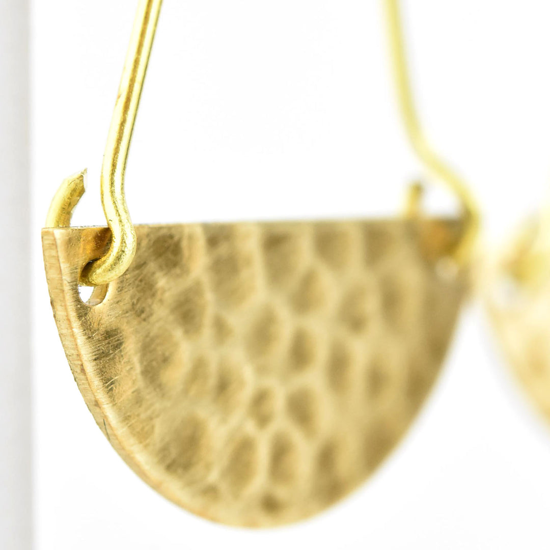 Crescent Drop Earrings