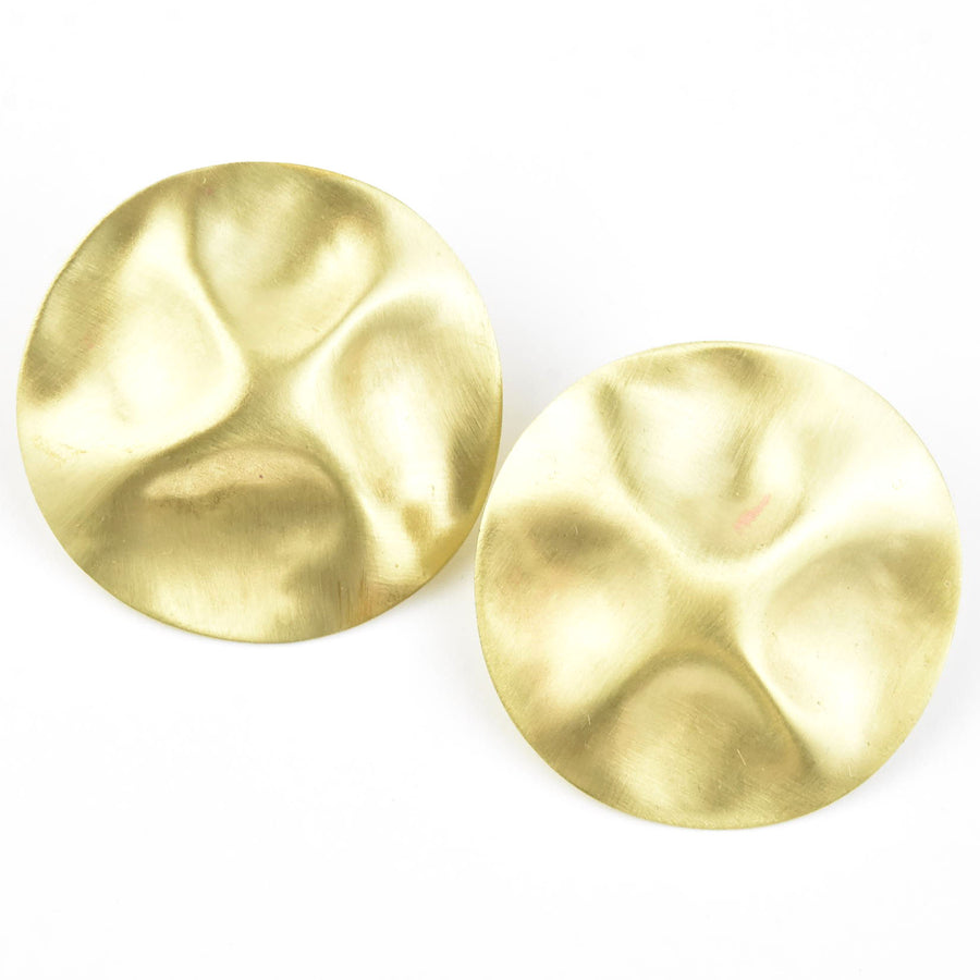 Crumpled Studs - Goldmakers Fine Jewelry