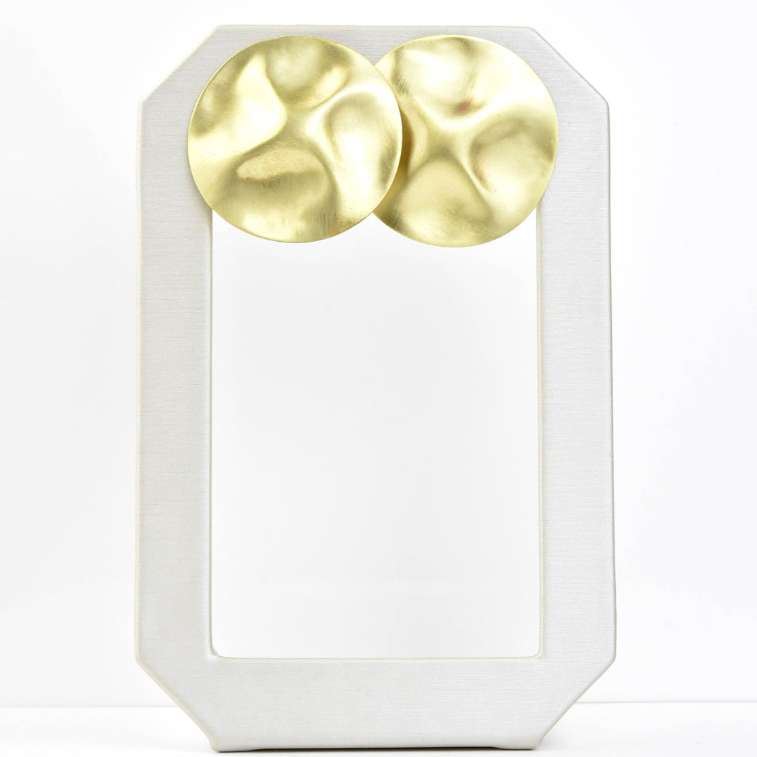 Crumpled Studs - Goldmakers Fine Jewelry