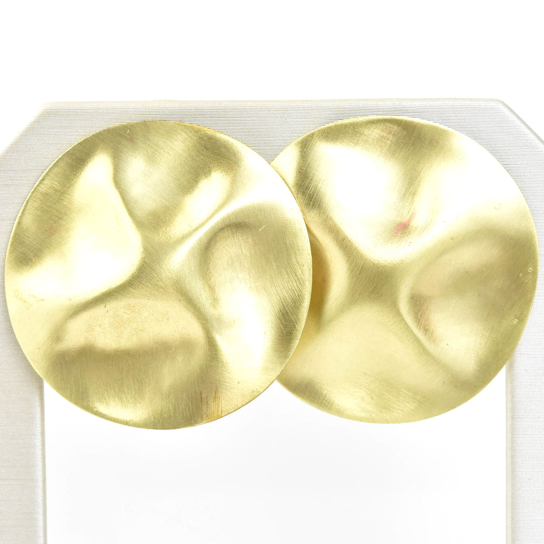 Crumpled Studs - Goldmakers Fine Jewelry