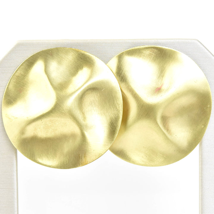 Crumpled Studs - Goldmakers Fine Jewelry