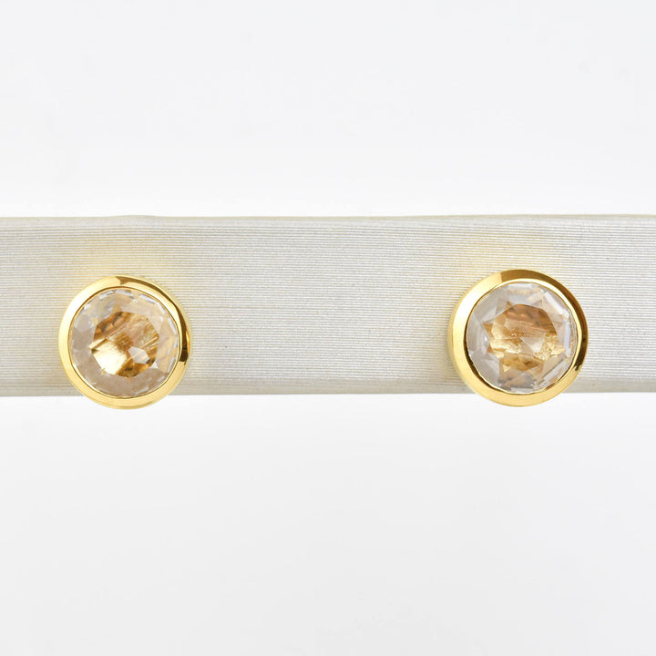 Signature Midi Knockout Studs - Goldmakers Fine Jewelry