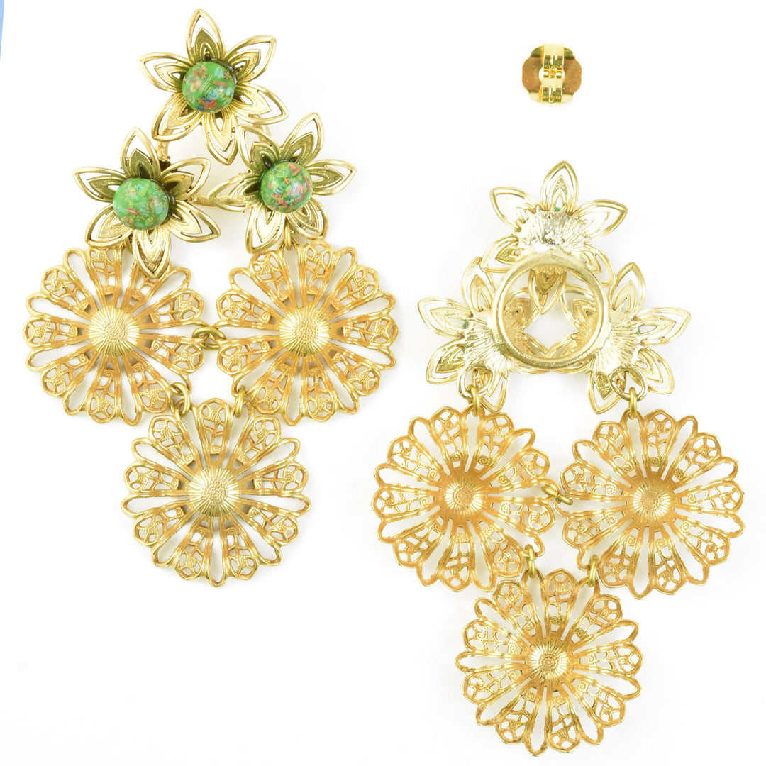 Dahlia Earrings - Goldmakers Fine Jewelry