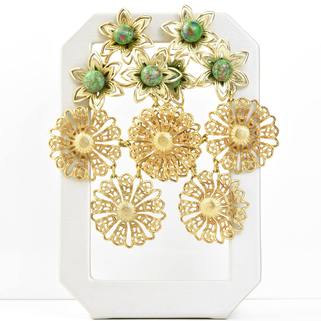 Dahlia Earrings - Goldmakers Fine Jewelry