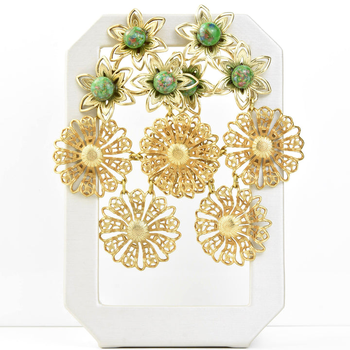 Dahlia Earrings - Goldmakers Fine Jewelry