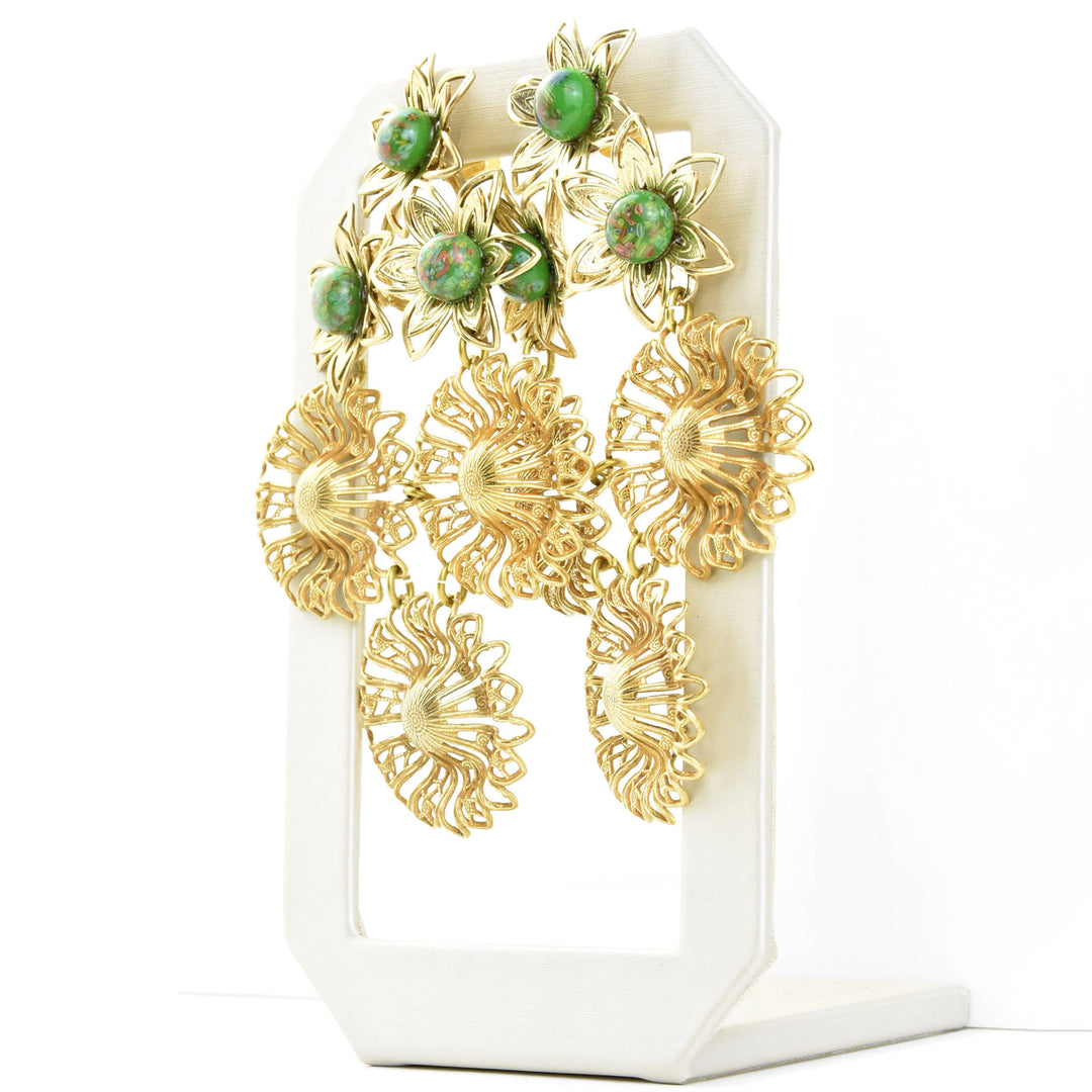 Dahlia Earrings - Goldmakers Fine Jewelry