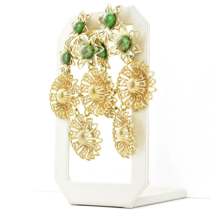 Dahlia Earrings - Goldmakers Fine Jewelry