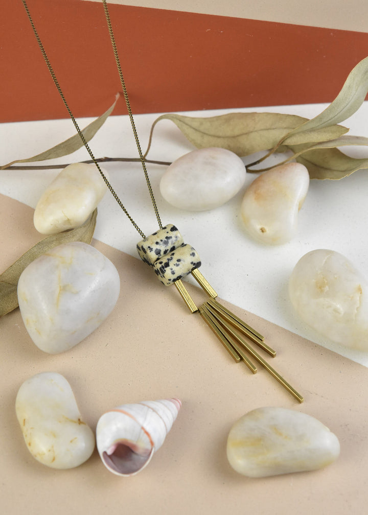 Dalmatian Pendant Necklace - Goldmakers Fine Jewelry