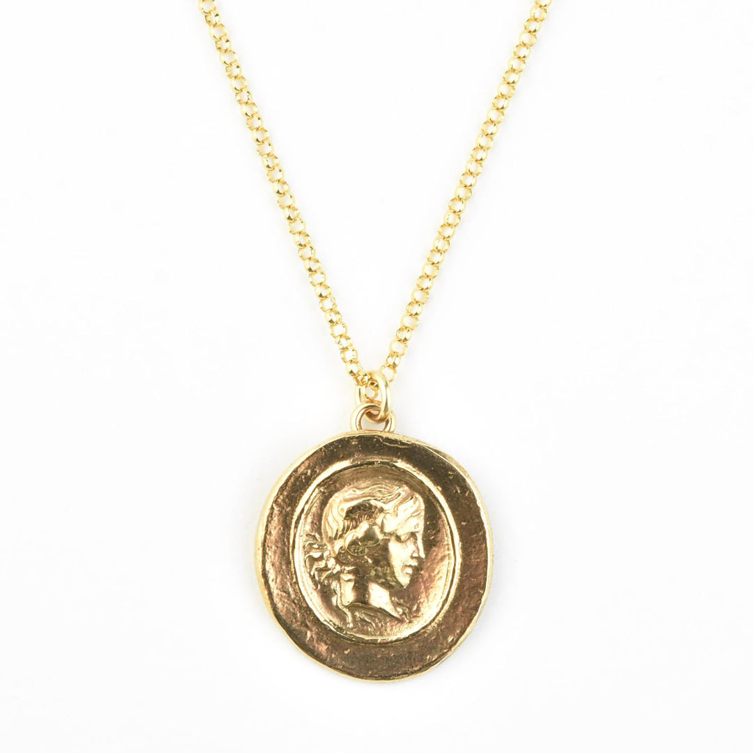 Demeter Coin Necklace