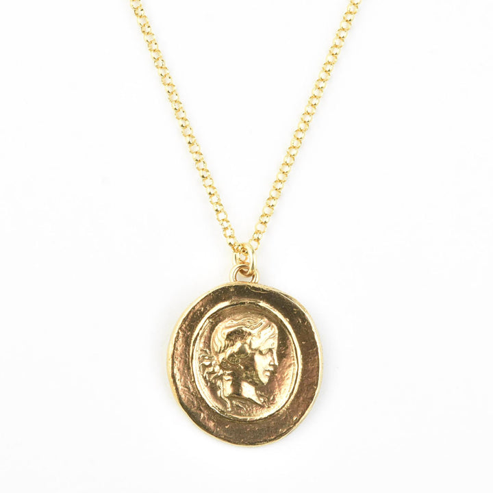 Demeter Coin Necklace