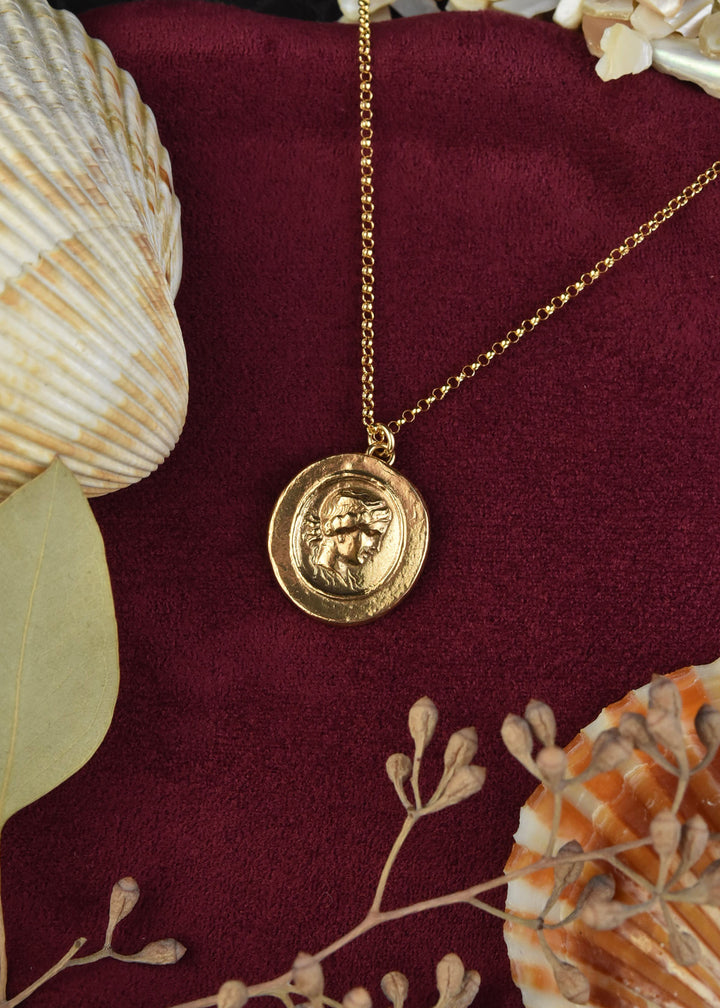 Demeter Coin Necklace