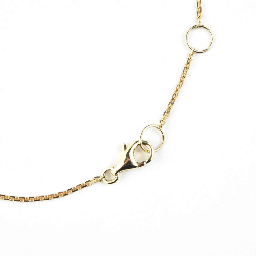 Diamond Paperclip Bracelet in 14k Gold - Goldmakers Fine Jewelry