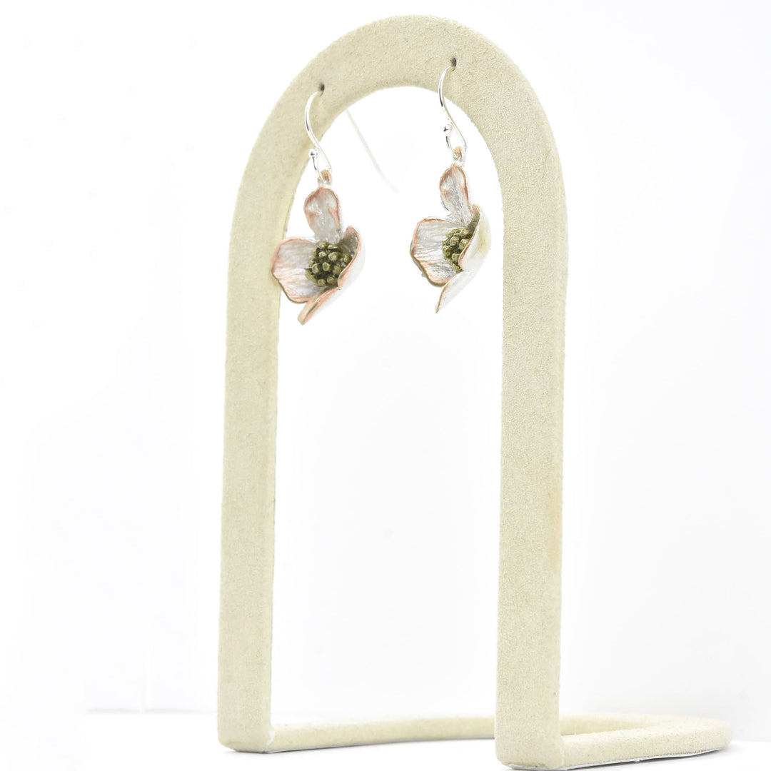 Dogwood Drop Earrings - Goldmakers Fine Jewelry