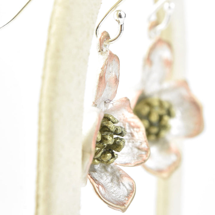 Dogwood Drop Earrings - Goldmakers Fine Jewelry