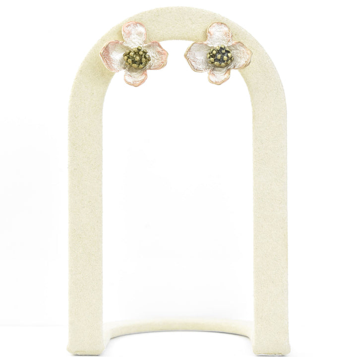Dogwood Post Earrings - Goldmakers Fine Jewelry