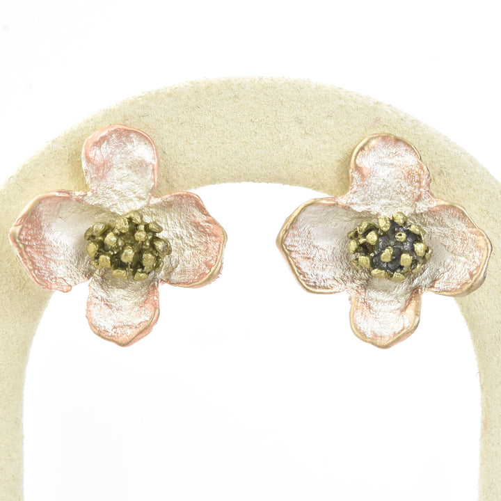 Dogwood Post Earrings - Goldmakers Fine Jewelry