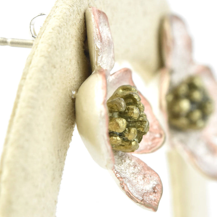 Dogwood Post Earrings - Goldmakers Fine Jewelry