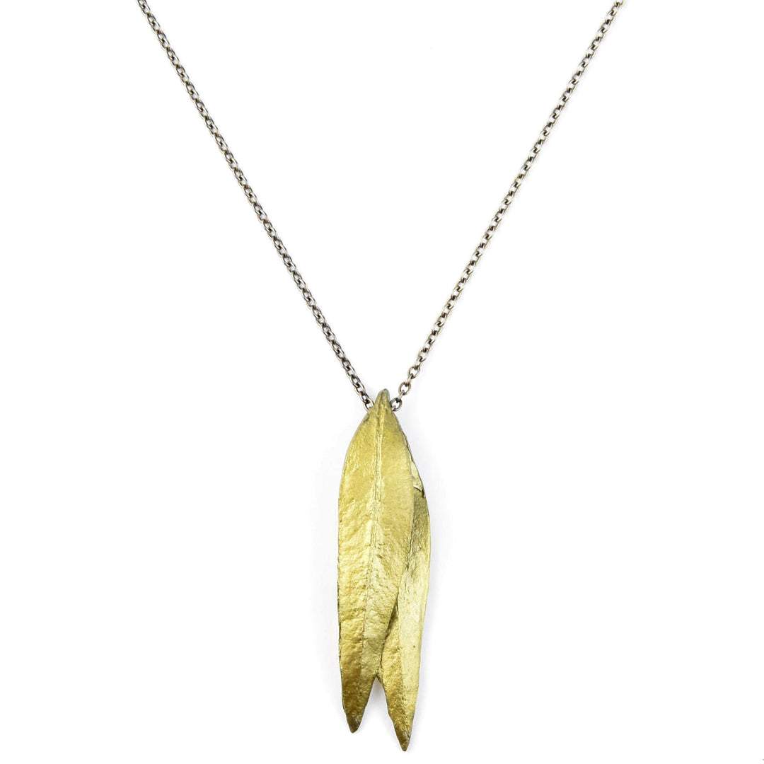 Double Leaf Eucalyptus Necklace