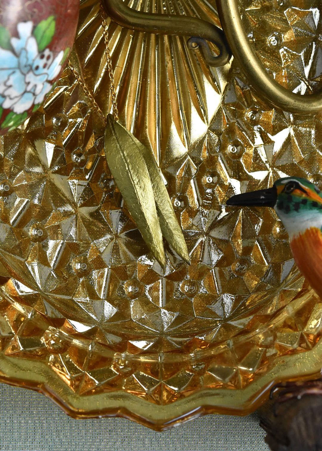 Double Leaf Eucalyptus Necklace - Goldmakers Fine Jewelry