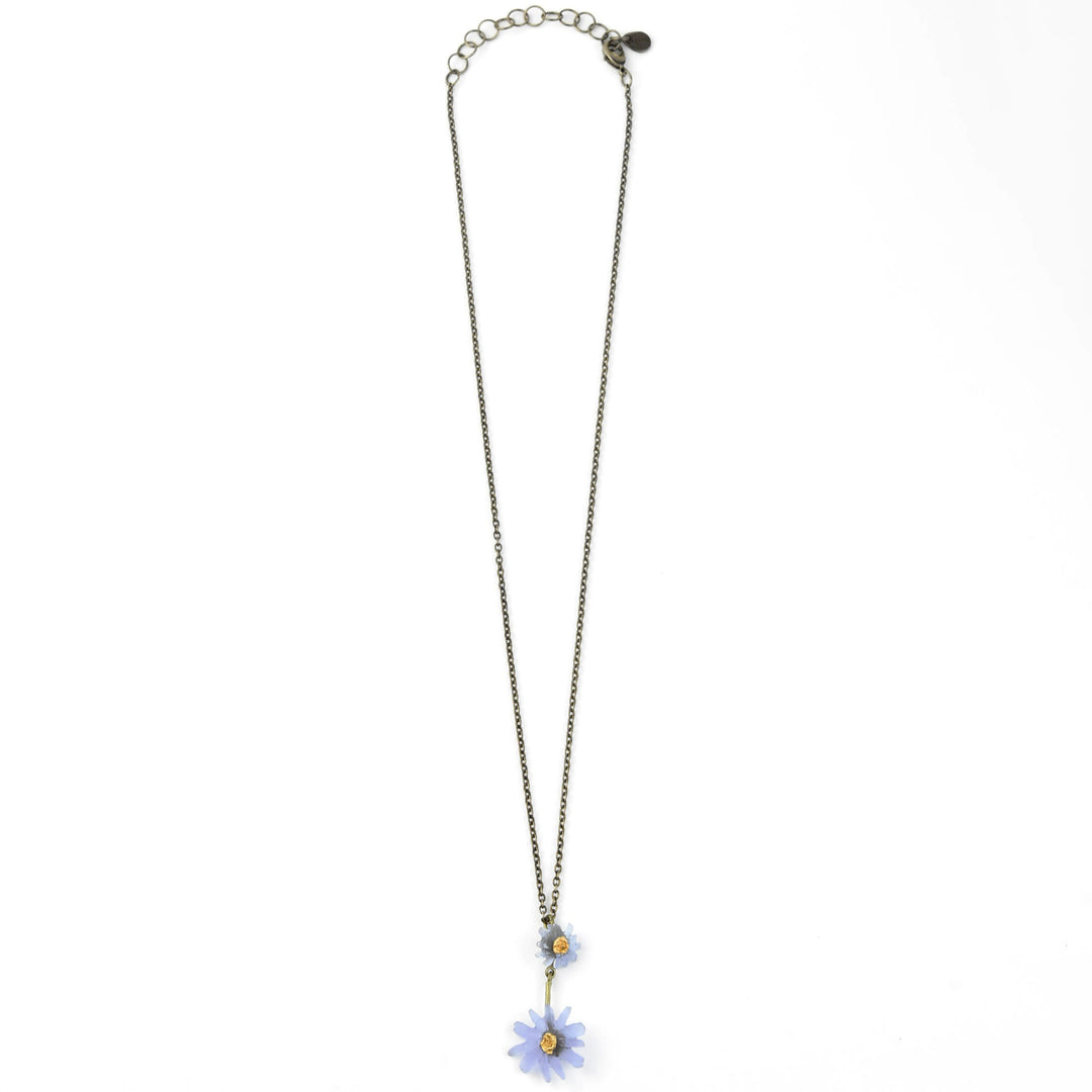 Double Drop Aster Necklace