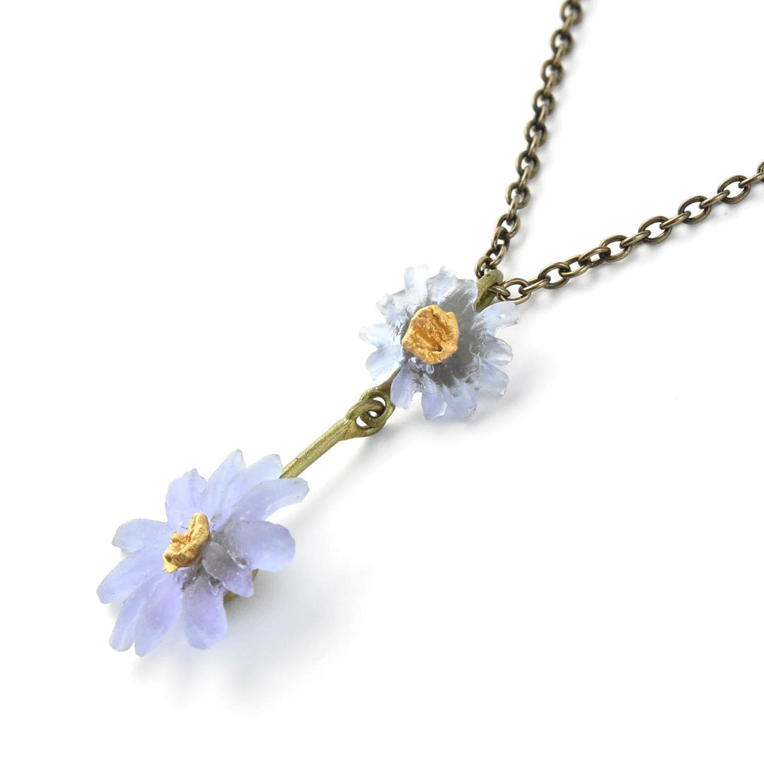 Double Drop Aster Necklace