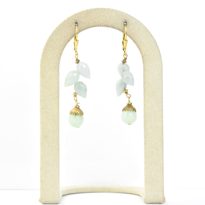 Aquamarine Briolette Drops