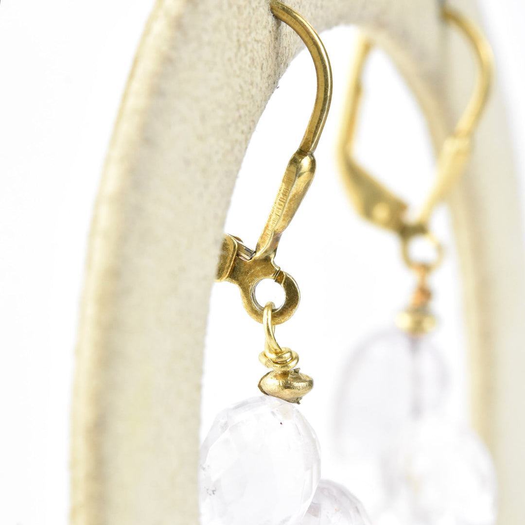 Amethyst Briolette Drops