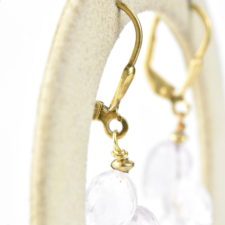 Amethyst Briolette Drops