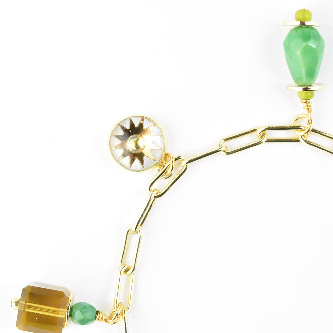 Zodiac Earth Sign Charm Bracelet