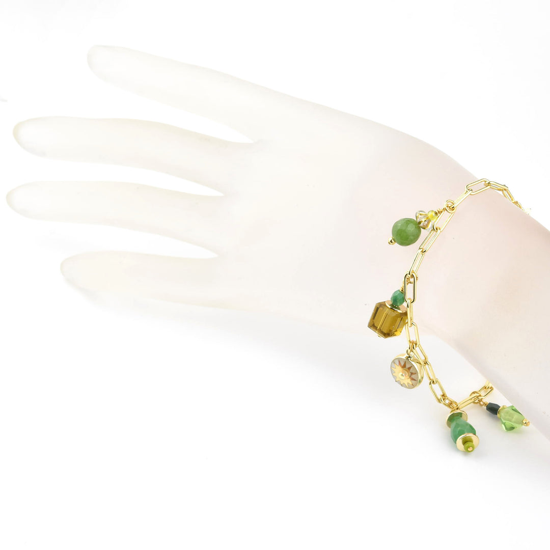 Zodiac Earth Sign Charm Bracelet