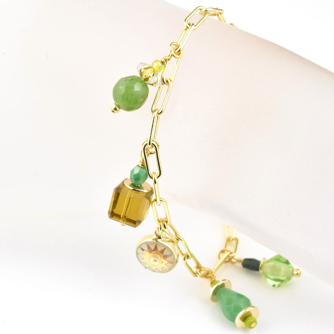 Zodiac Earth Sign Charm Bracelet