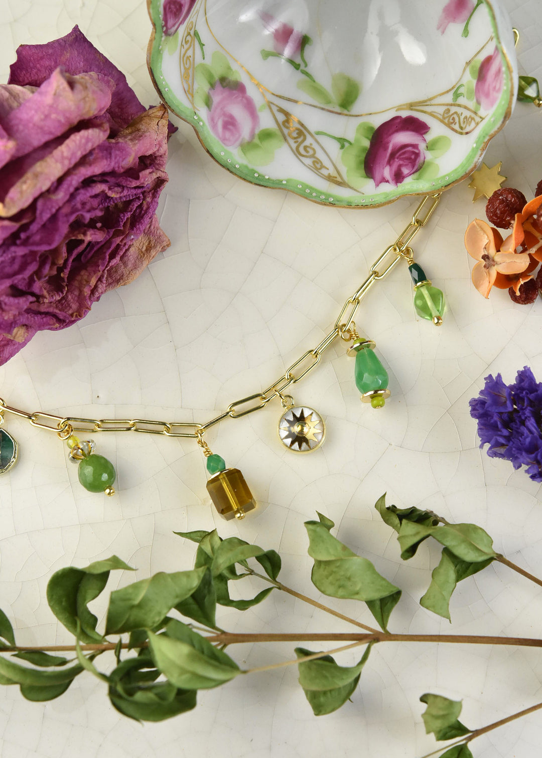 Zodiac Earth Sign Charm Bracelet