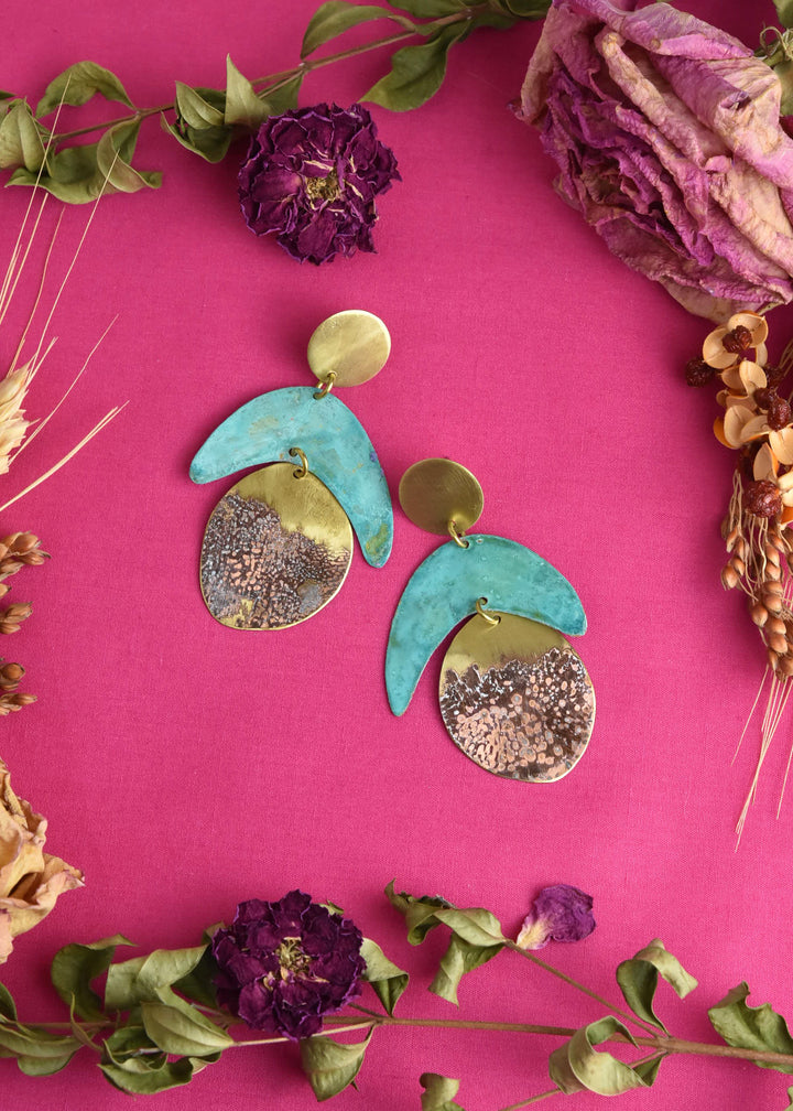 El Cielo LG Patina Earrings